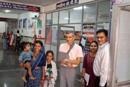 Bemetara Collector did a surprise inspection of the District Hospital and MCH