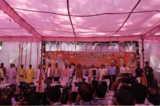 Dhruv Kumar Mirdha, Chairman of Chhattisgarh Leather Craftsmen Development Board took oath