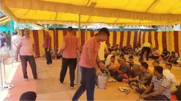 BSF celebrated Baisakhi festival, joy was seen on the faces of the soldiers