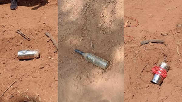Breaking Bijapur: 5 IEDs recovered from Gorna-Mankeli road