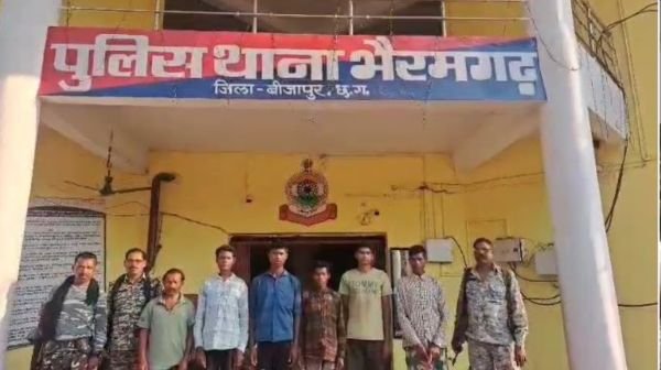 Bijapur: Major action by security forces, 7 arrested with explosives