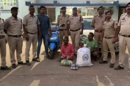Durg police got success, two accused arrested with 15.526 kg ganja