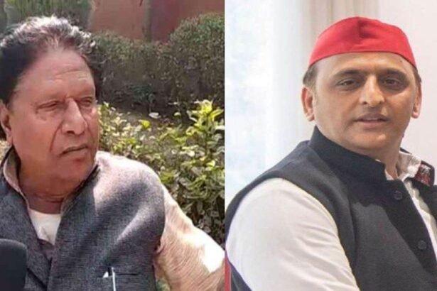 akhilesh yadav and ramji lal suman