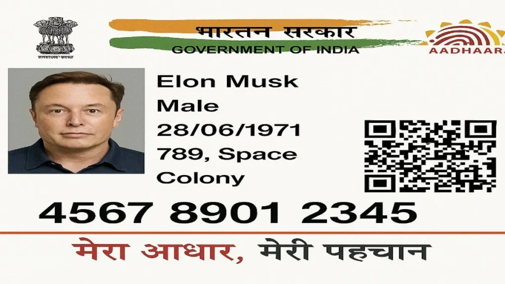 chatgpt aadhar card