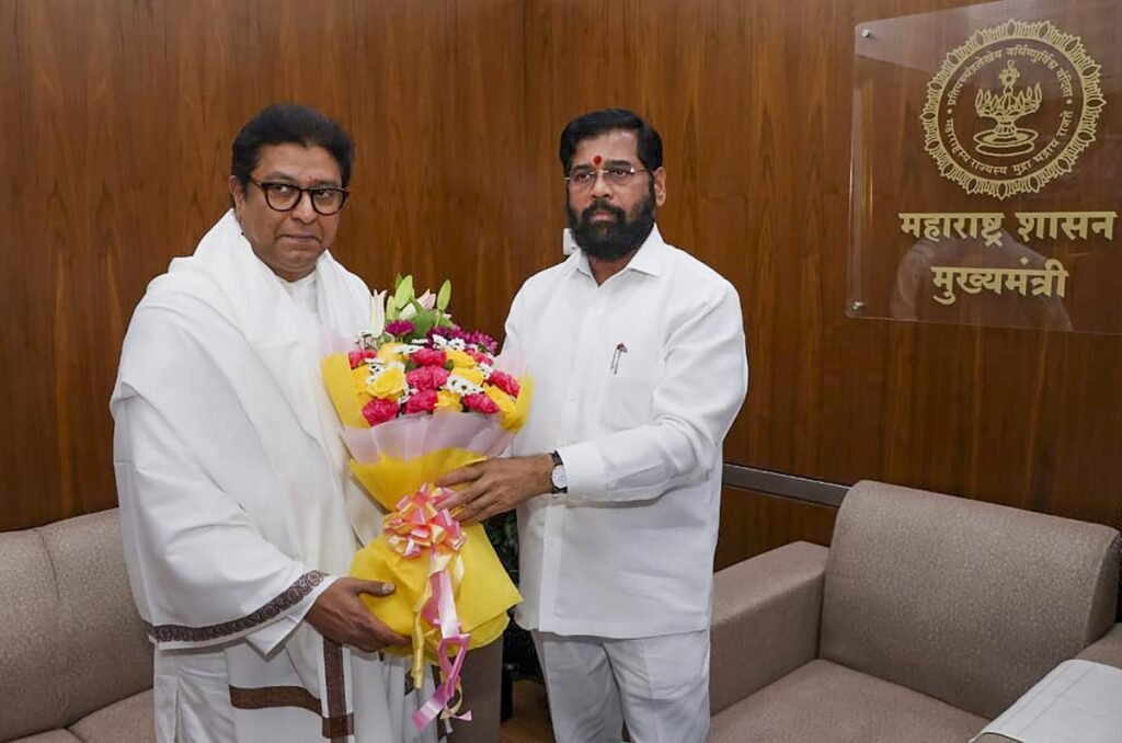 eknath shinde and raj thackeray