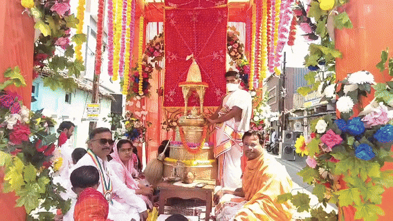 Jain community took out a grand rally on Mahavir Janmotsav in Kanker