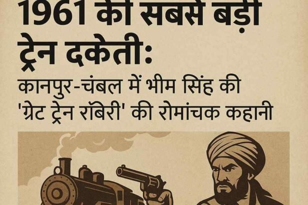 आज़ाद भारत की सबसे बड़ी ट्रेन डकैती