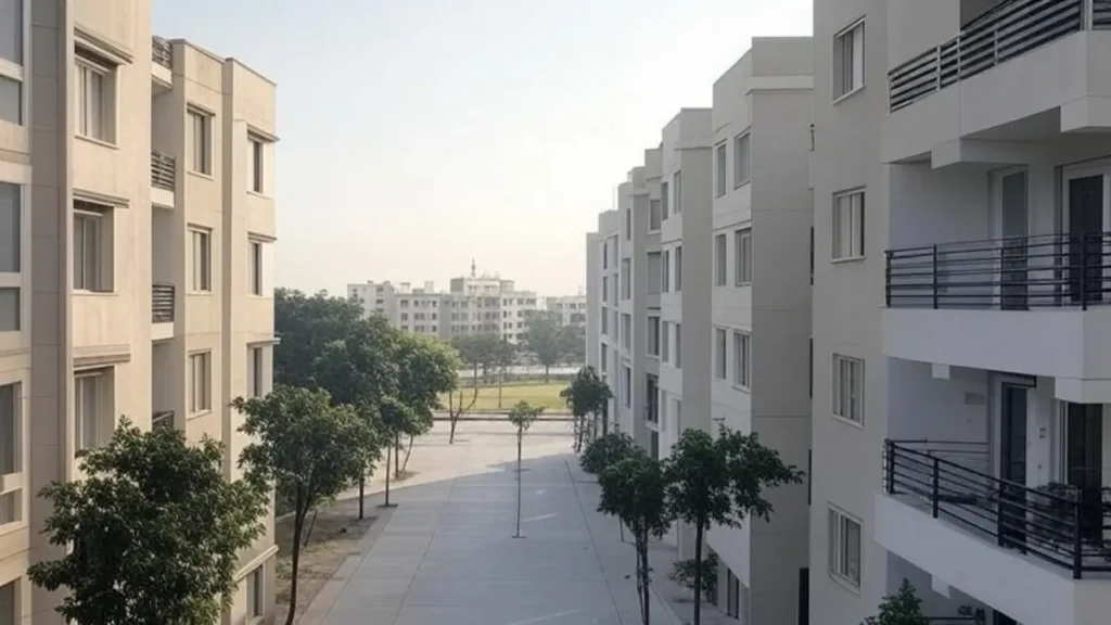 लखनऊ की अनंतनगर आवास योजना