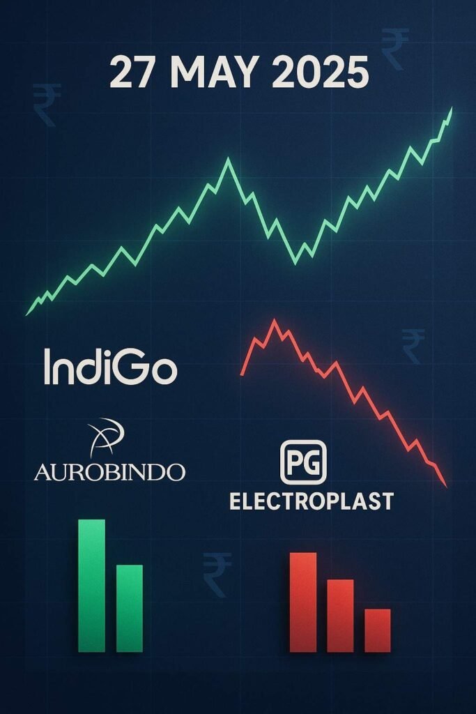 27 मई के टॉप शेयर