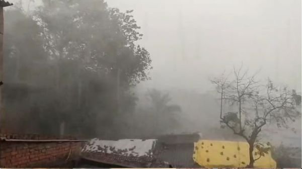 Heavy rain and hailstorm wreak havoc in Korba