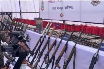 Anti-Naxal operation in Bijapur: 31 Maoists killed in Karregutta operation, huge quantity of weapons recovered