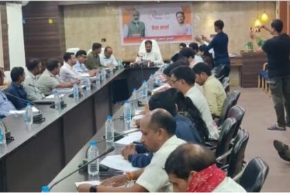 Press conference organized in Kanker to provide information about Samadhan Camp