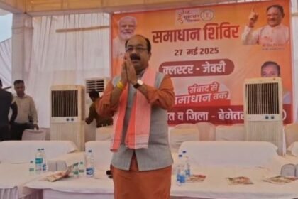 Deputy Chief Minister Arun Saw reached village Jevari under Sushasan Tihaar