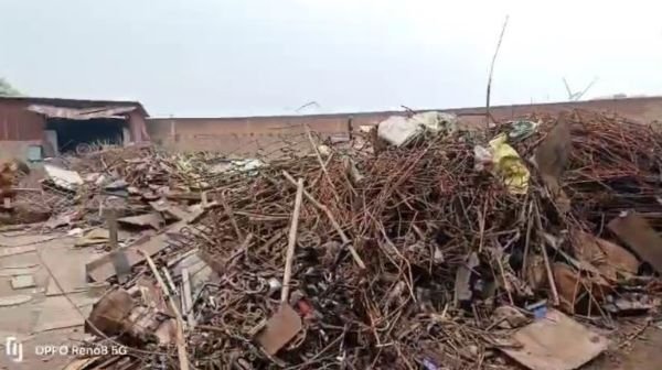Police took major action against illegal scrap business, goods worth Rs 22 lakhs seized