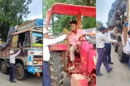 Police strict on traffic rule violation in Bijapur