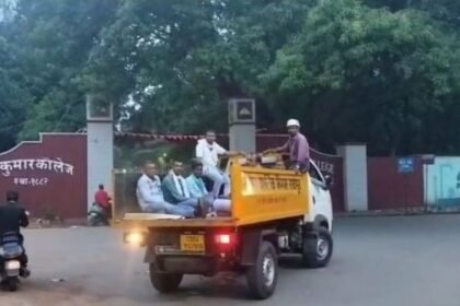 Raipur Municipal Corporation openly flouts traffic rules