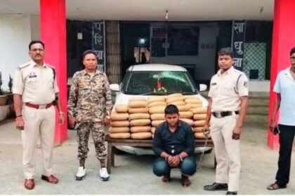 Big police action against interstate ganja smugglers in Raigarh