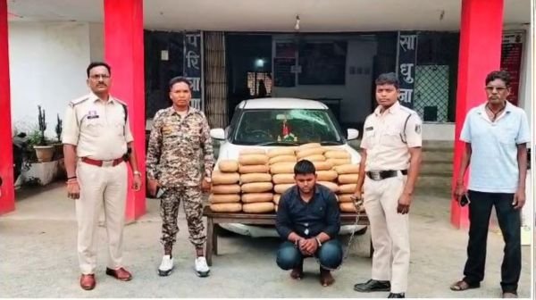 Big police action against interstate ganja smugglers in Raigarh