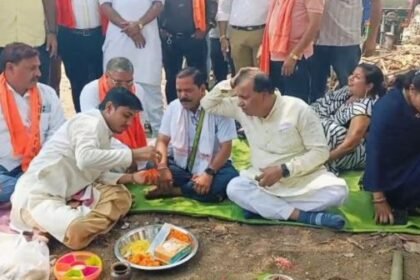 Bhumi Pujan of development work at a cost of ₹ 50.13 lakh completed in Bhatapara