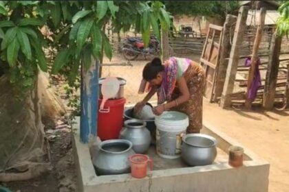 Pure drinking water is reaching village Palanar through Jal Jeevan Mission