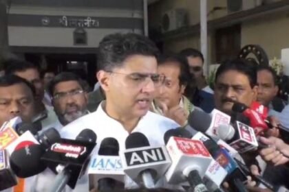 Raipur: Sachin Pilot paid tribute to Dinesh Mirania, martyred in terrorist attack