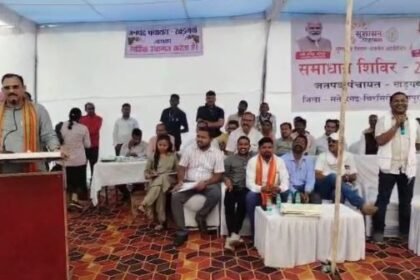 Health Minister arrived at Samadhan Camp