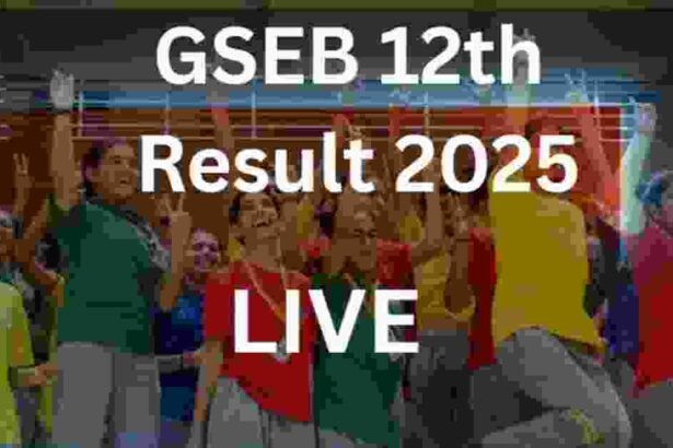 GSEB HSC Result 2025 Live