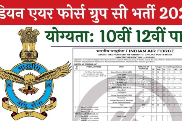 Indian Air Force Group C भर्ती 2025