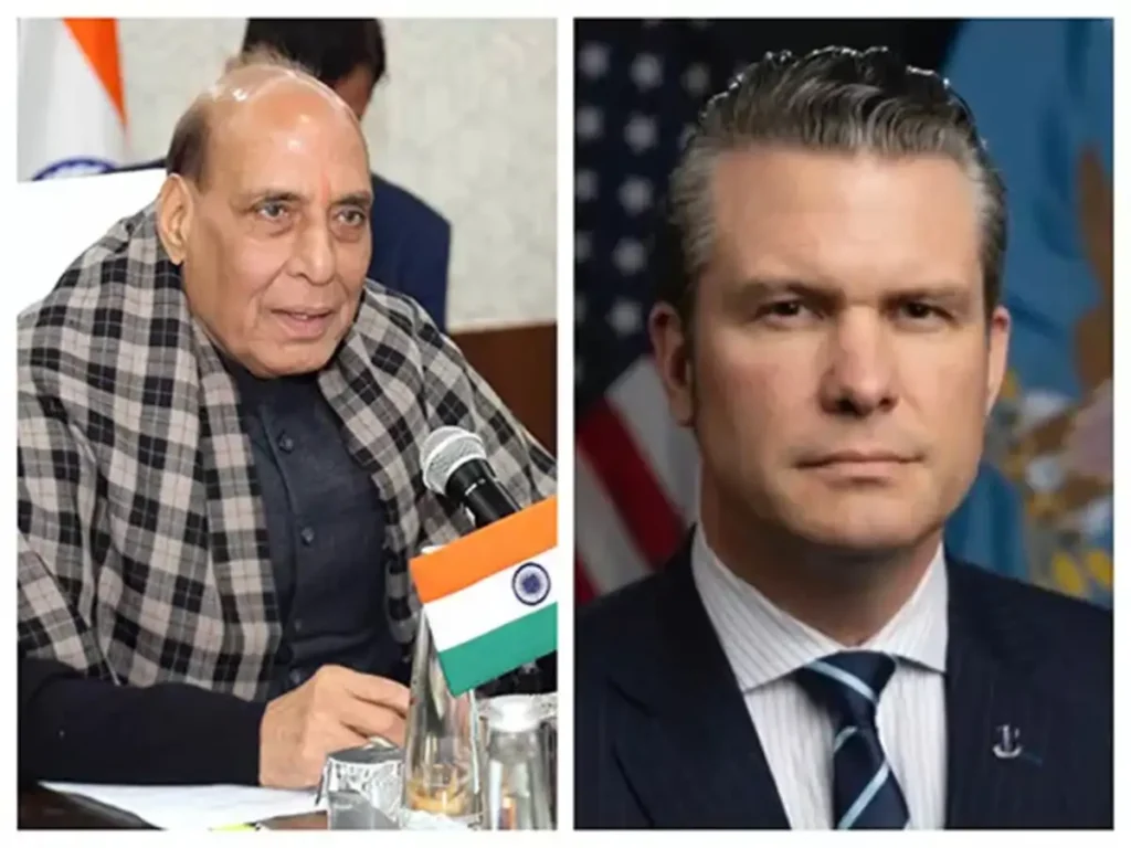 Rajnath-Hegseth Discussion