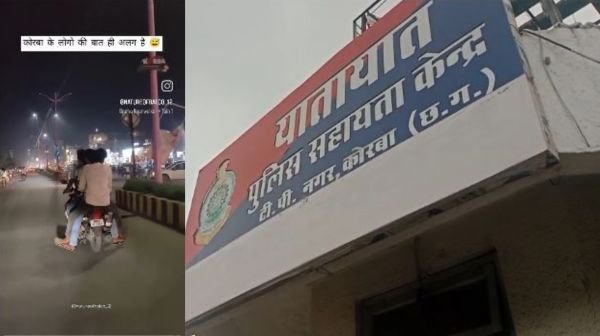 Traffic rules are being flouted in Korba