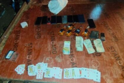 Police raid on gambling fund in Korba, 12 gamblers arrested
