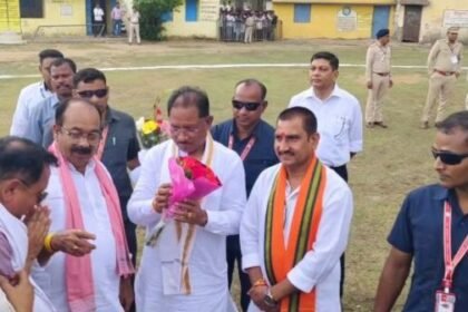 Chief Minister Vishnudev Sai reached the remote forest area Bijrakchar