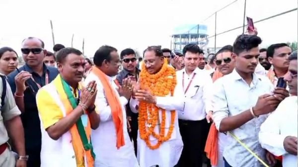 CM Sai inaugurated the newly constructed district transport office in Mungeli