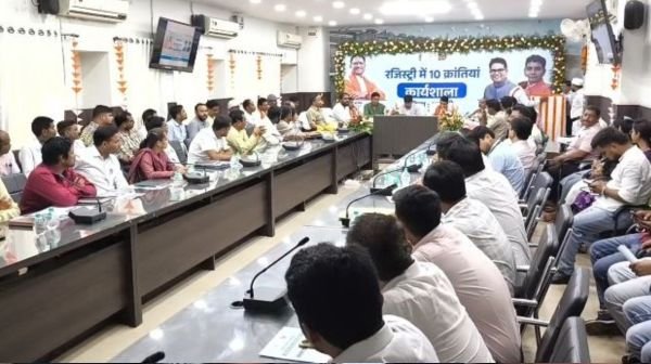 Workshop on new registry scheme in Dhamtari