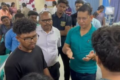 A young man died in Korba Medical College