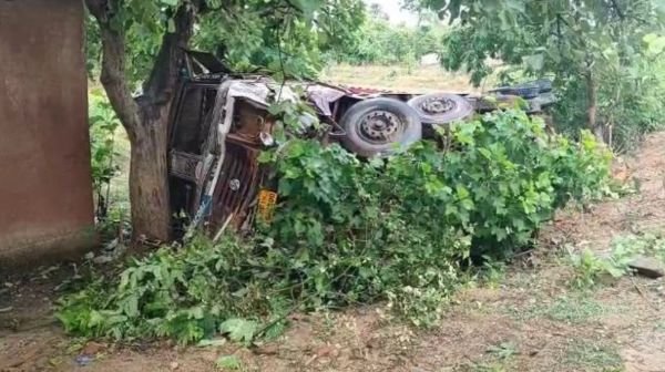 Bhanupratappur: 5 injured in collision between truck and tractor, 2 in critical condition