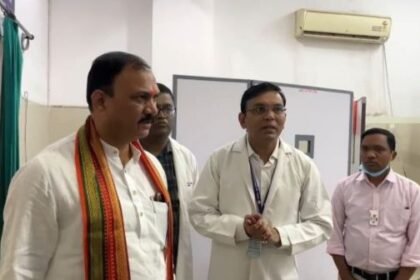 Raipur: Health Minister Shyam Bihari Jaiswal inspected the Dental College