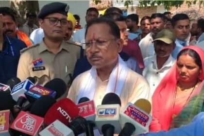 Balodabazar: Chief Minister Vishnu Dev Sai's visit to Baldakchar