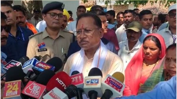 Balodabazar: Chief Minister Vishnu Dev Sai's visit to Baldakchar