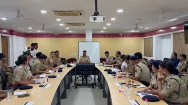 Raipur: SSP Lal Umed Singh held an important meeting in the capital