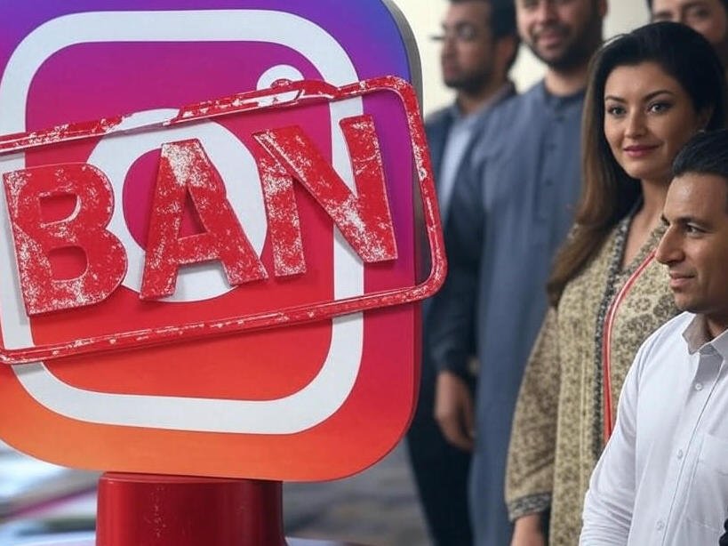 pakistan actors ban instagram