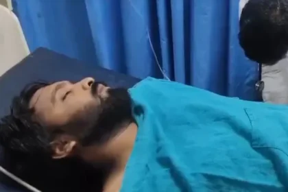 rape accused shot in leg in late-night police