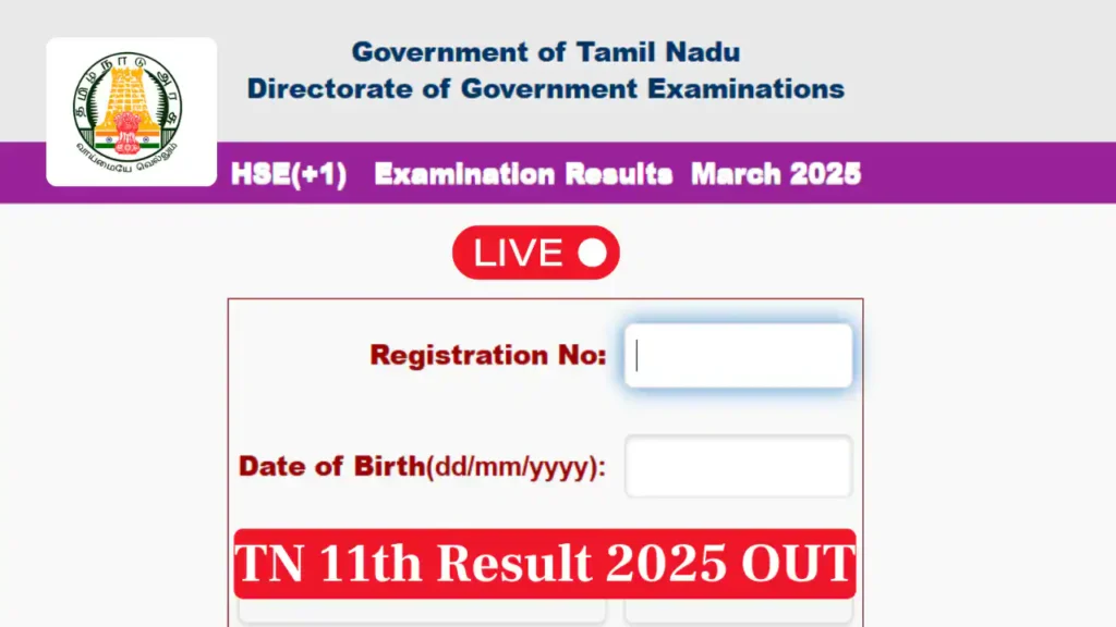tn results 2025 11th