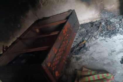 आगजनी की घटना उत्तर प्रदेश