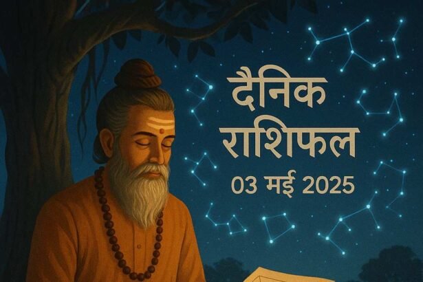 आज का राशिफल 03 मई 2025
