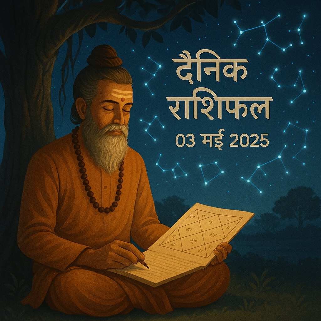 आज का राशिफल 03 मई 2025