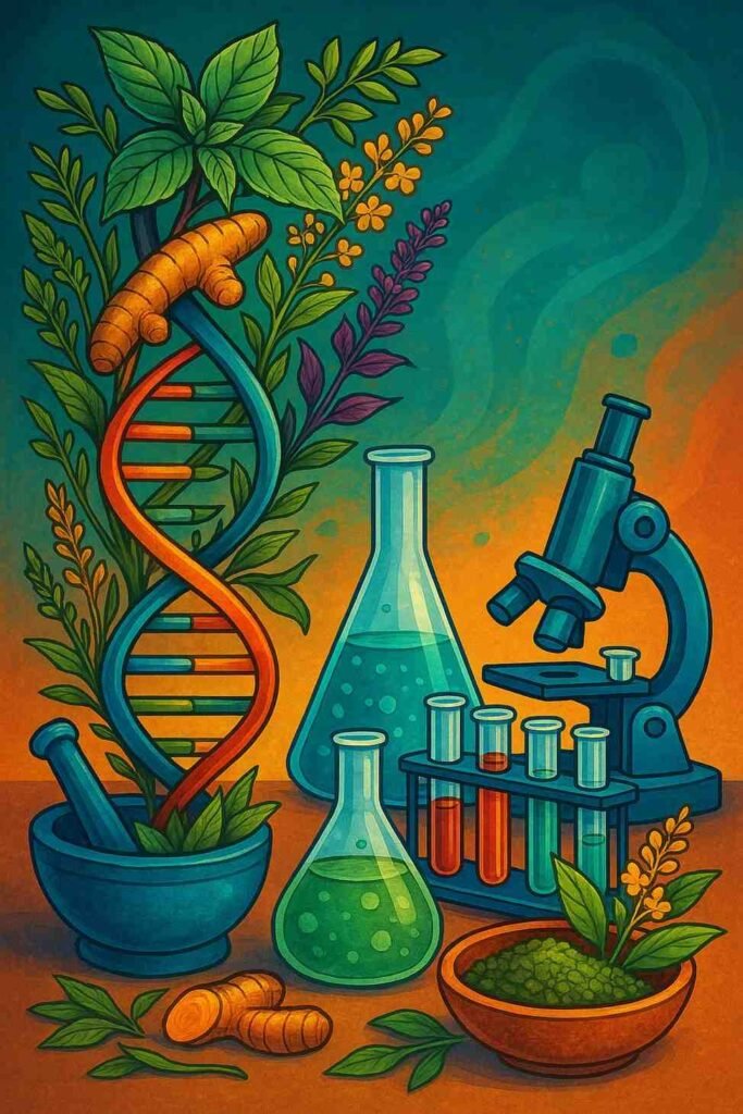 आयुर्वेद 2.0 और बायोटेक्नोलॉजी