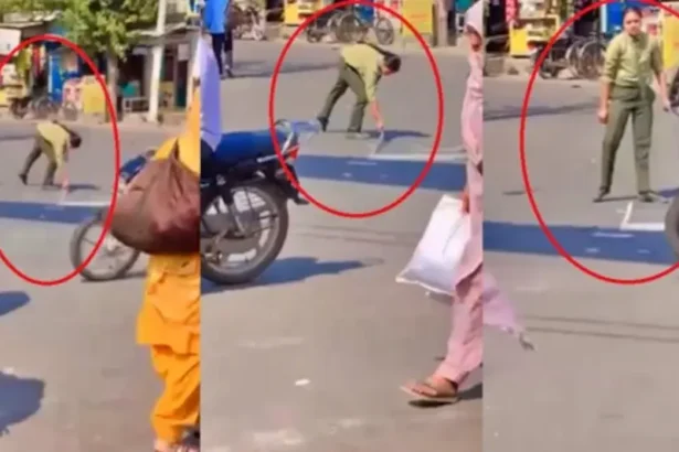 कक्षा 11 की मुस्लिम छात्रा ने सड़क से पाकिस्तानी झंडा हटाने की कोशिश की