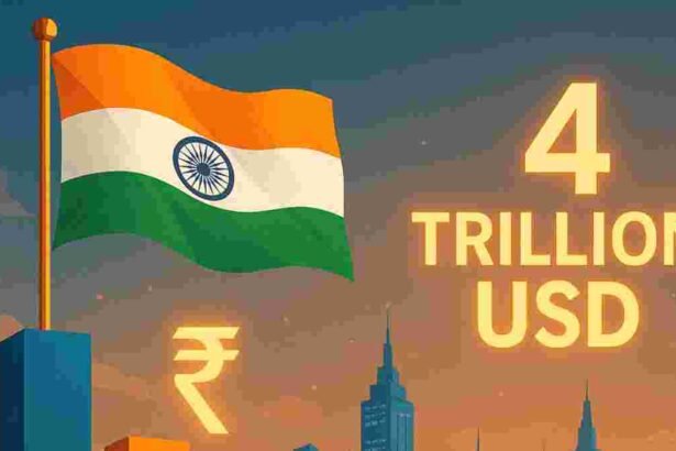 भारत चौथी सबसे बड़ी अर्थव्यवस्था