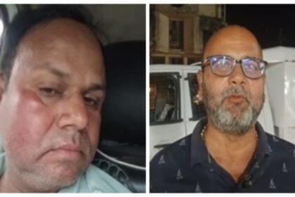 भिंड में पत्रकारों पर पुलिस की बर्बरता